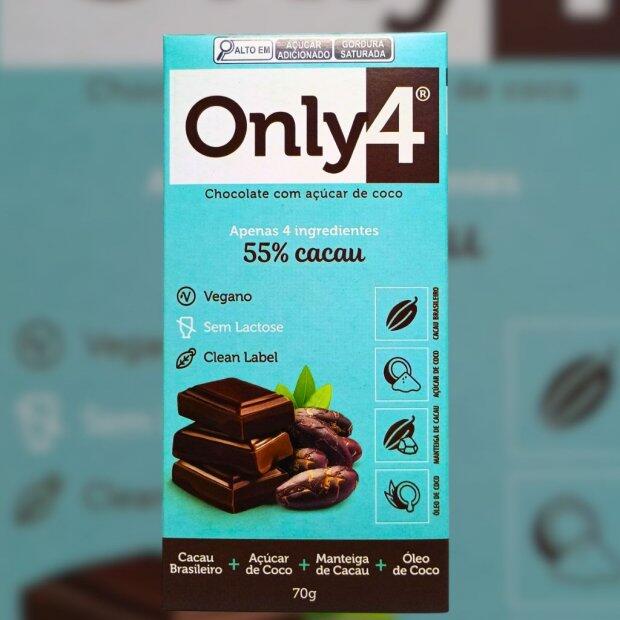Chocolate Only4  55% Cacau 80g