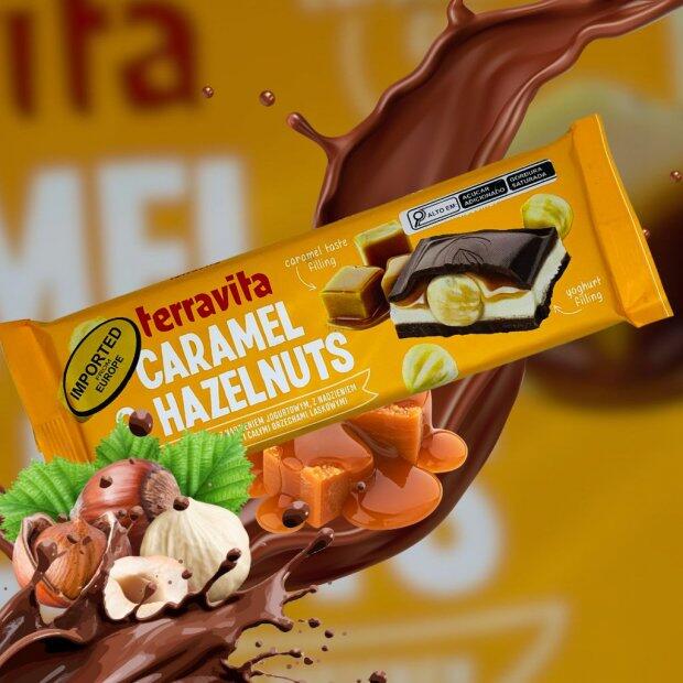 Chocolate TerraVita Caramel & Hazelnuts 235g