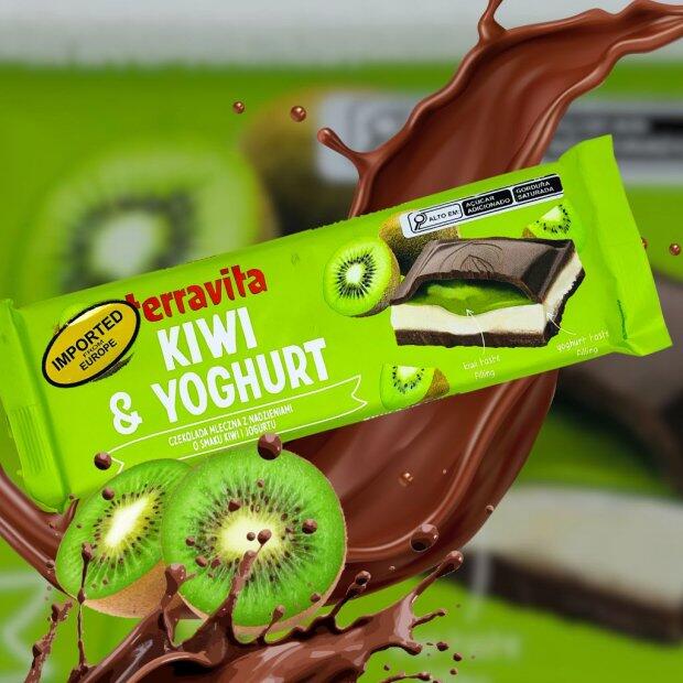 Chocolate TerraVita Kiwi & Yoghurt 235g