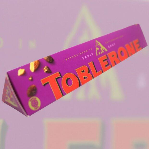 Chocolate Toblerone Fruit & Nut 100g