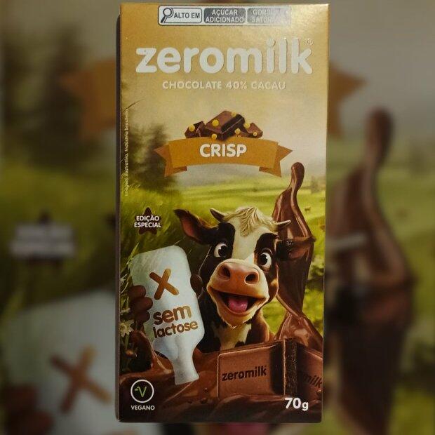Chocolate Zeromilk Crisp 70g