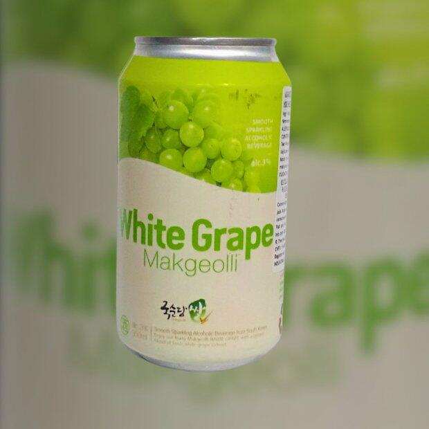 Coquetel Alcoolico Gaseificado Makgeolli Sabor Uva 350ml