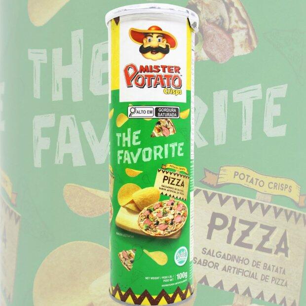 Batata Mister Potato Sabor Pizza 100g
