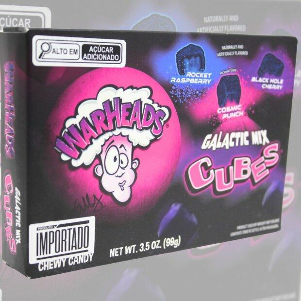 Warheads Galactic Cubes 99g