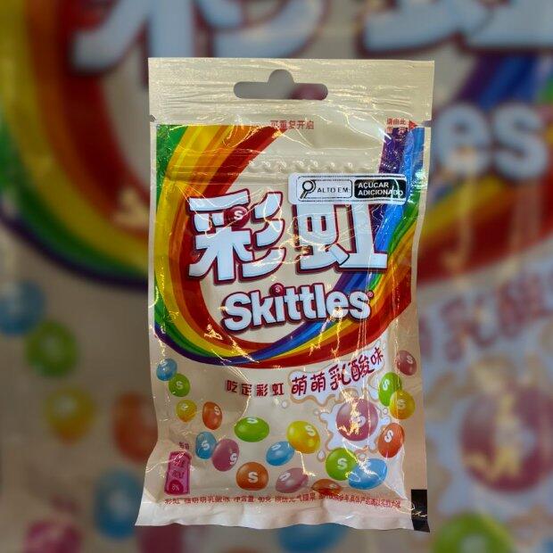 Bala Skittles Sabor De cido Ltico 45g