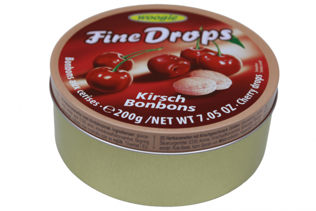 Bala Fine Drops Cereja Woogie 200g