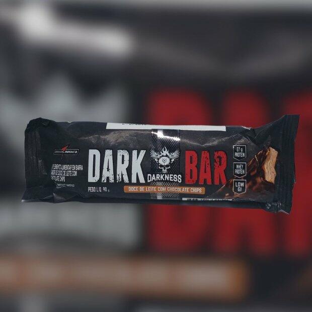 Dark Bar Barra de Protena sabor Doce de Leite com Chocolate Chips 90g