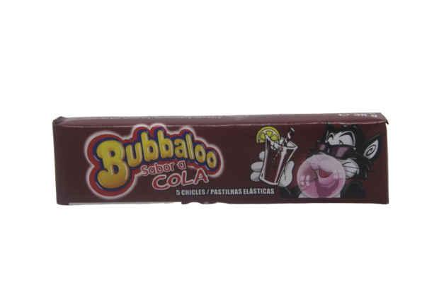 Goma de Mascar Bubbaloo sabor Cola USA 38g