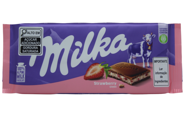 Chocolate Milka Strawberry 100g