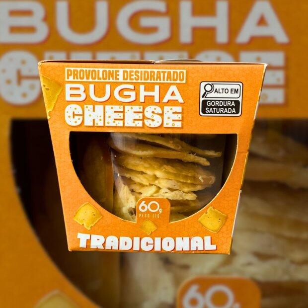 Provolone Desidratado Bugha Cheese sabor Tradicional