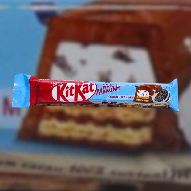Kit Kat Mini Moments Sabor Cookies e Cream 34,6g