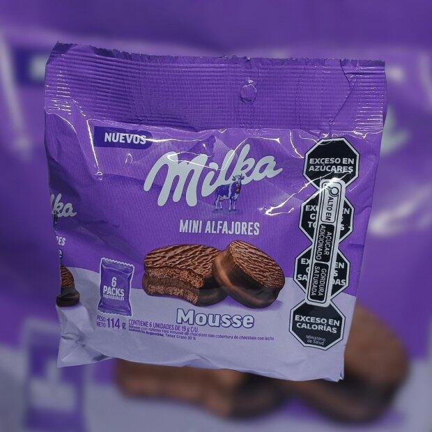 Mini Alfajores sabor Mousse 119g
