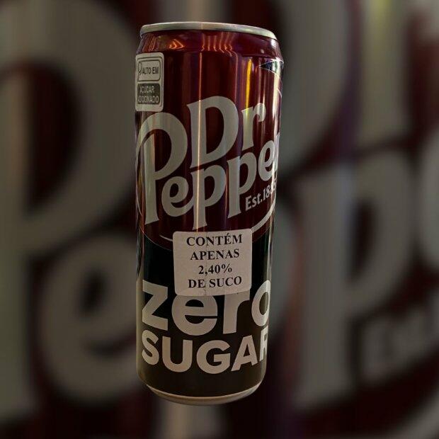 Refrigerante Dr Pepper Zero Aucar 330ml