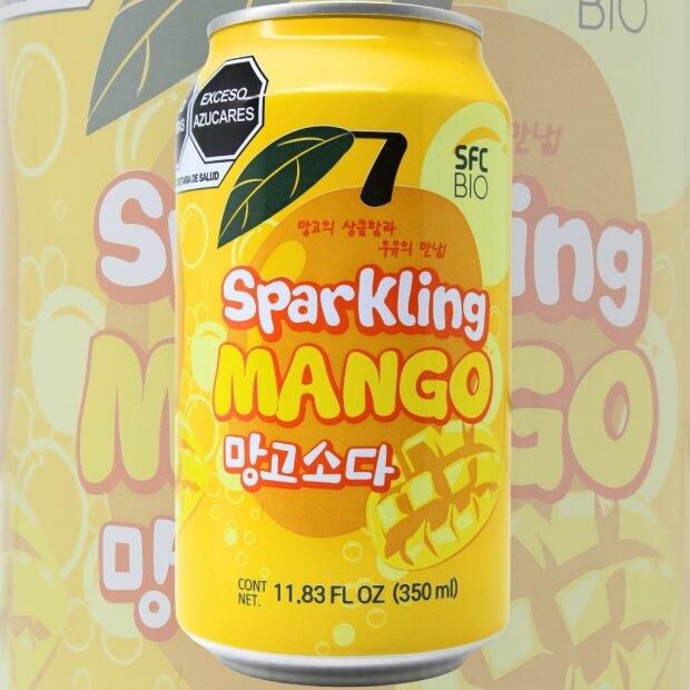 Refrigerante sabor Manga Sparkling 350ml.