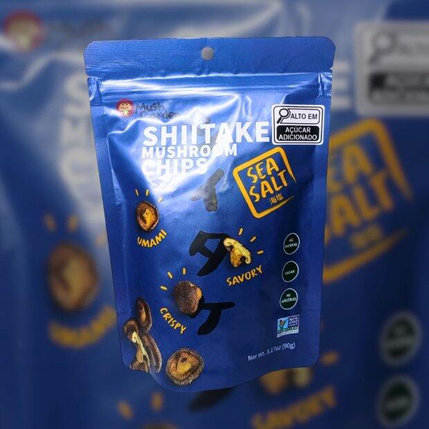 Salgadinho De Shitake Com Sal Marinho 90g