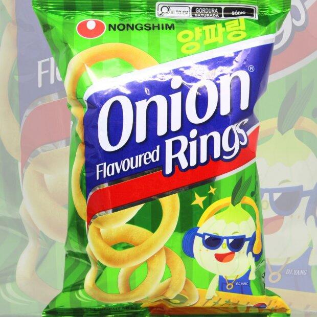 Salgadinho Onion Rings Correano Nongshim 50g