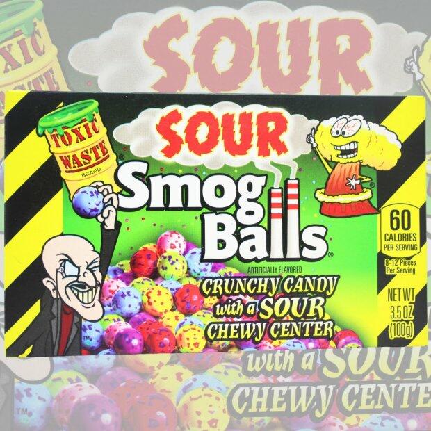Smog Balls Sour Balas Super cidas 100g