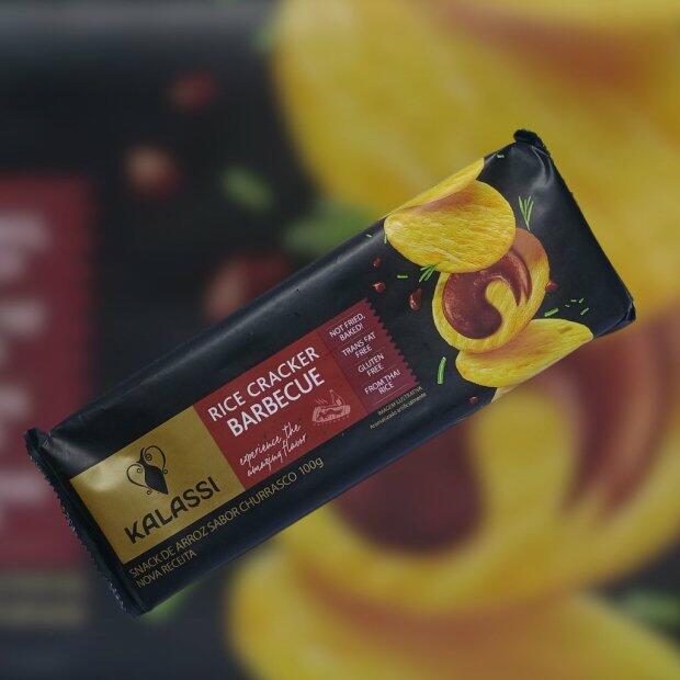 Snack Rice Cracker Barbecue Kalassi 100g
