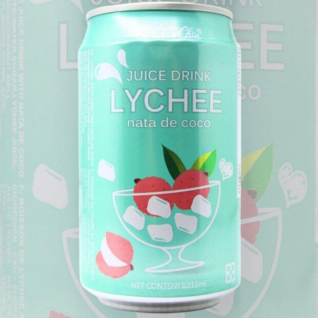 Suco de Lichia com Nata de Coco 315ml