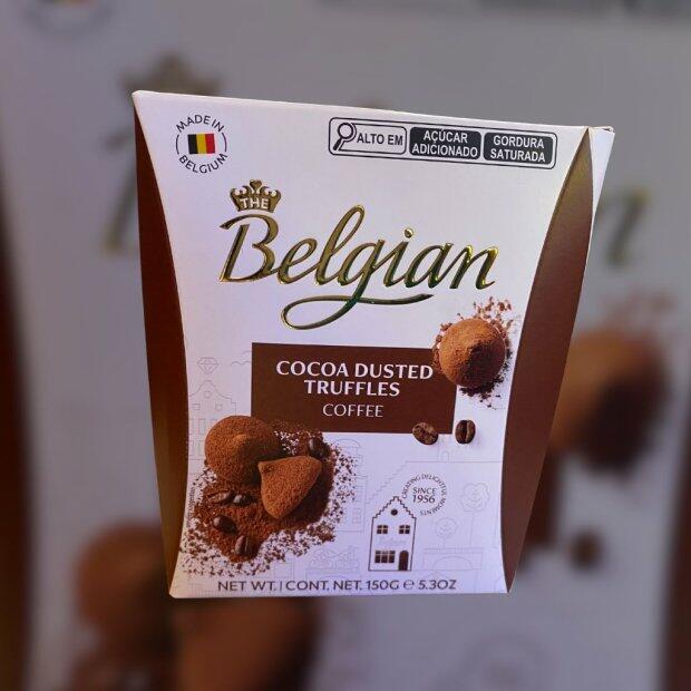 Trufa de caf coberta com cacau em p 150g